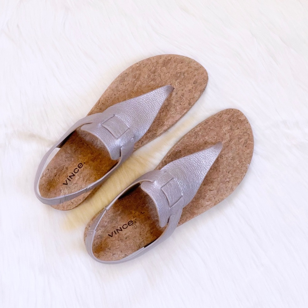 Vince Flint 2 Espadrille Sandals In Moonstone - Picture 3 of 10